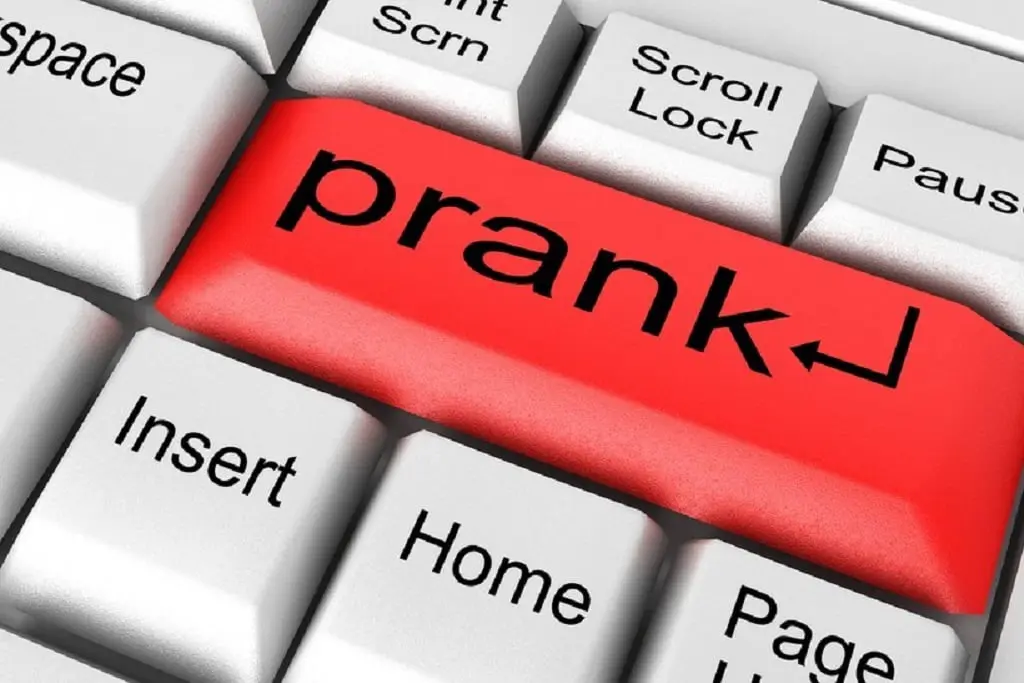 Computer prank