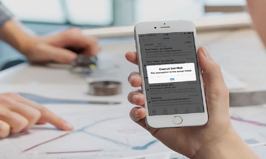 Cannot Get Mail The connection to the server failed ’