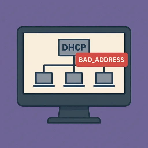 Windows DHCP Bad_Address