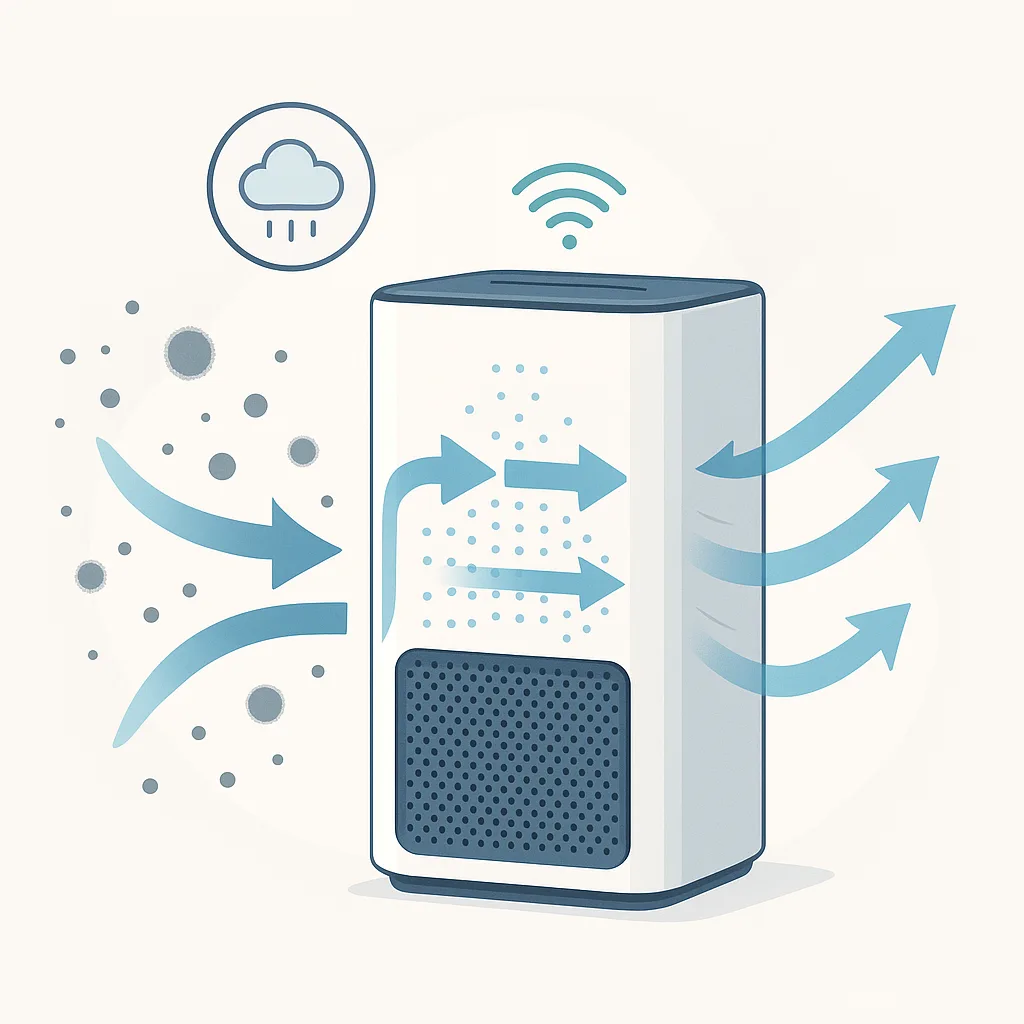 AI-powered air purifiers