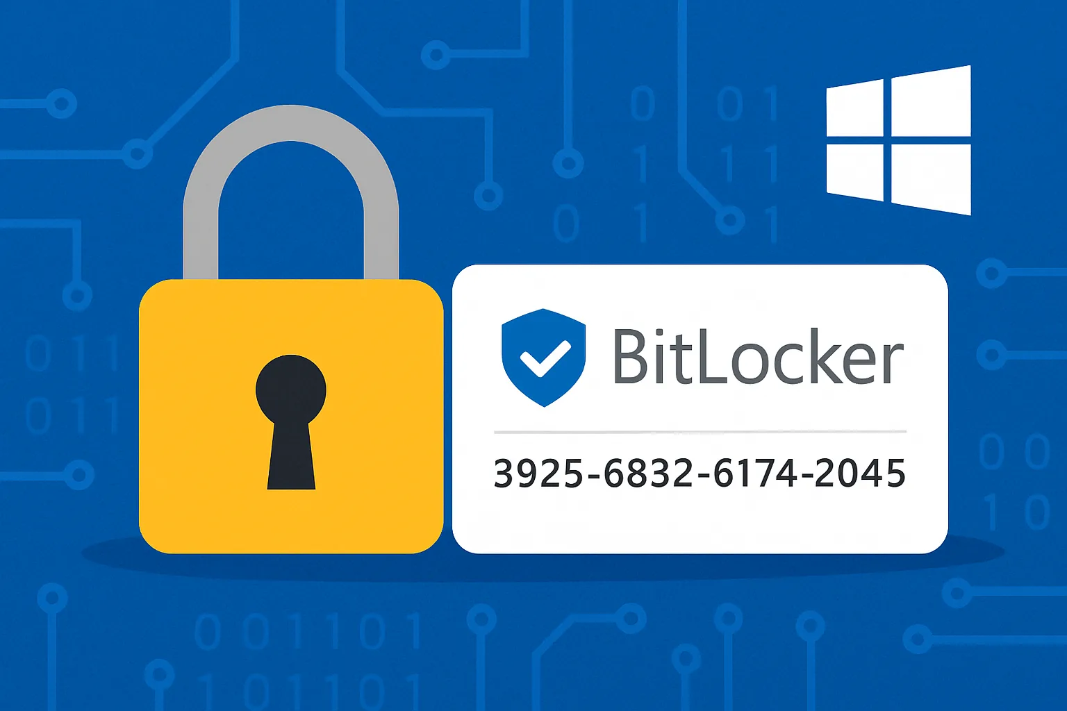 Find BitLocker key