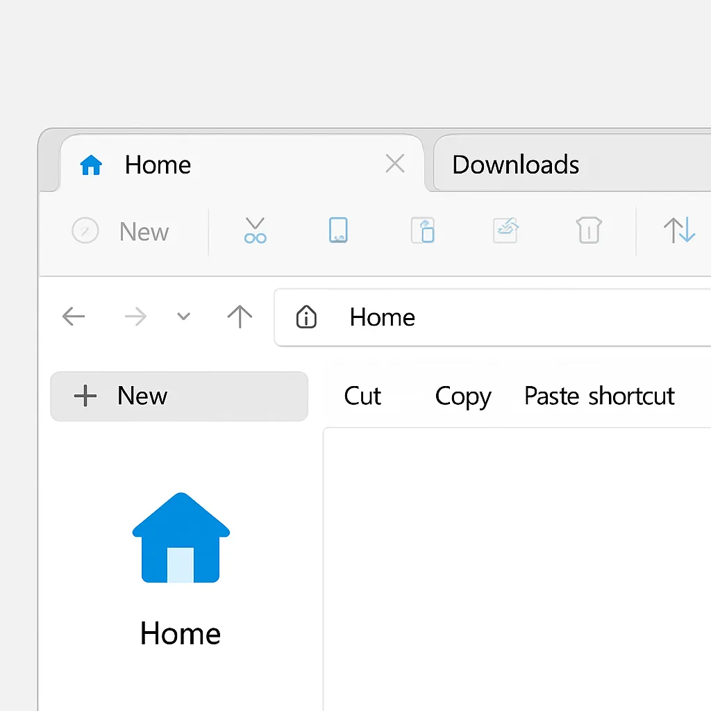File Explorer tabs in Windows 11
